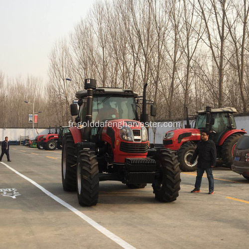 Tracteur à roues de machine agricole d&#39;agriculture de rendement élevé